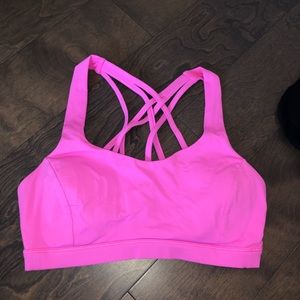 Free to be Serene Lululemon sports bra